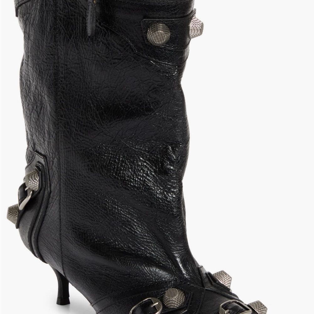 FULL PRICE ONLINE - Balenciaga Cagole Pointed Toe Kitten Heel Boot